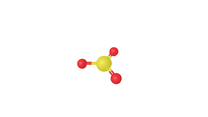 三氧化硫分子模型