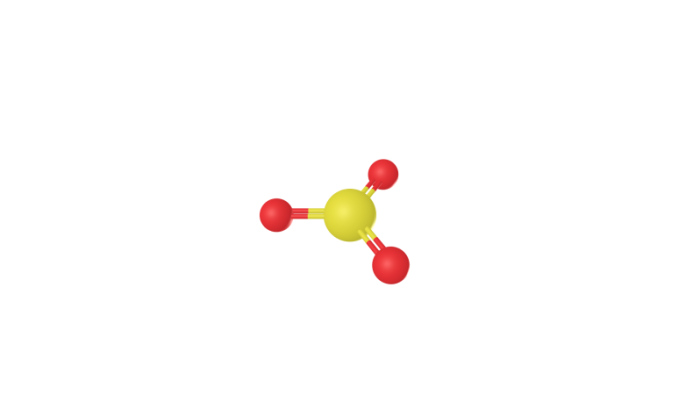 浏览量134 3d 分享 0 三氧化硫分子模型,将抽象的分子结构立体化呈现