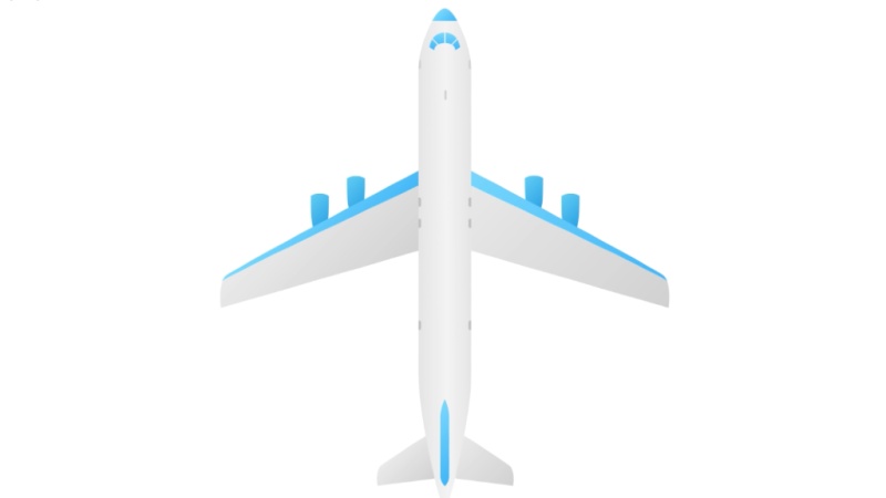 分享 收藏 点赞 通过动画的形式将飞机对半折起,完全重合,显示对称轴