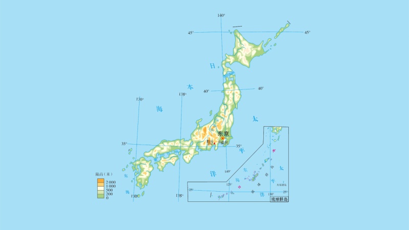 日本的地形与地貌 火花学院